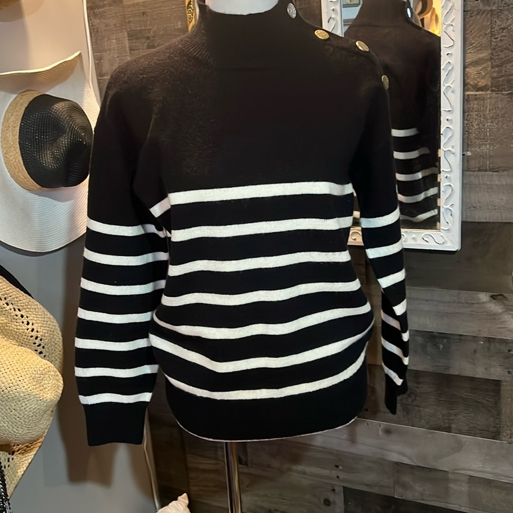 New Striped Sweater